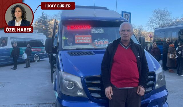 47 yıllık dolmuşçu anlattı: Bu şartlarda ayakta kalmak çok zor