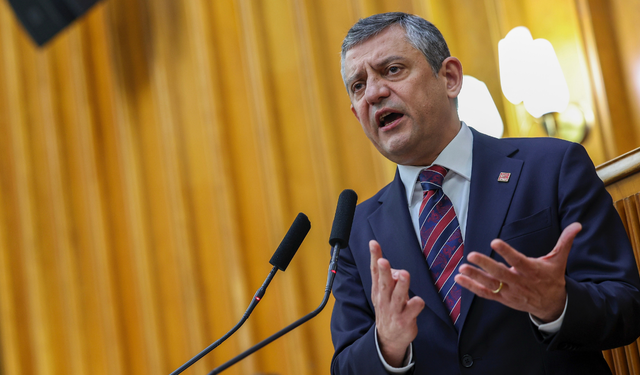 Özgür Özel: “Erdoğan bugün yeni bir Amerikan planının parçasıdır”