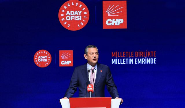 Özgür Özel: “Vaat listesi değil, sistem değişikliği ortaya koyuyoruz”