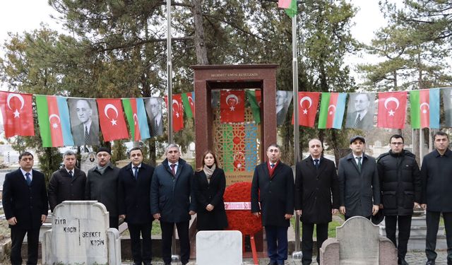 Mehmet Emin Resulzade Ankara’daki kabrinde anıldı