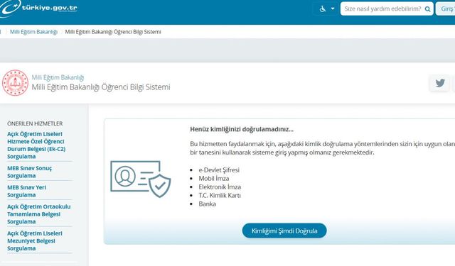 AÖL sonuçları açıklandı mı? MEB 2. dönem sonuç sorgulama ekranı