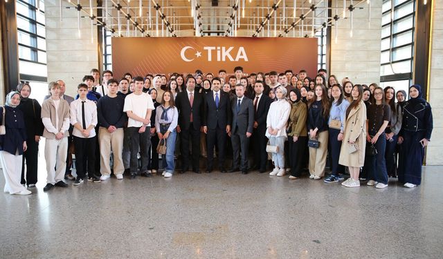 Batı Trakya’dan gelen öğrenciler TİKA’da ağırlandı