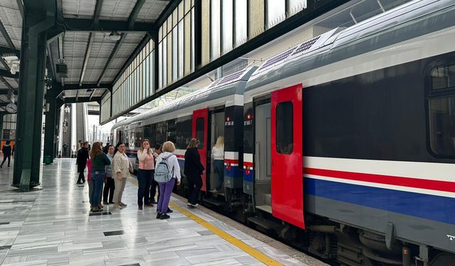 Ankara’dan Çankırı’ya turistik tren seferleri başladı