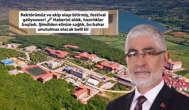 Baibü'de BaharFest heyecanı: Öğrencilerden Rektör Yiğit'e teşekkür yağdı