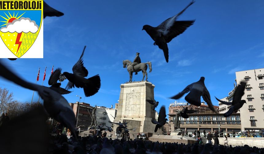 Ankara 15 Ocak hava durumu: Meteoroloji yağış beklemiyor