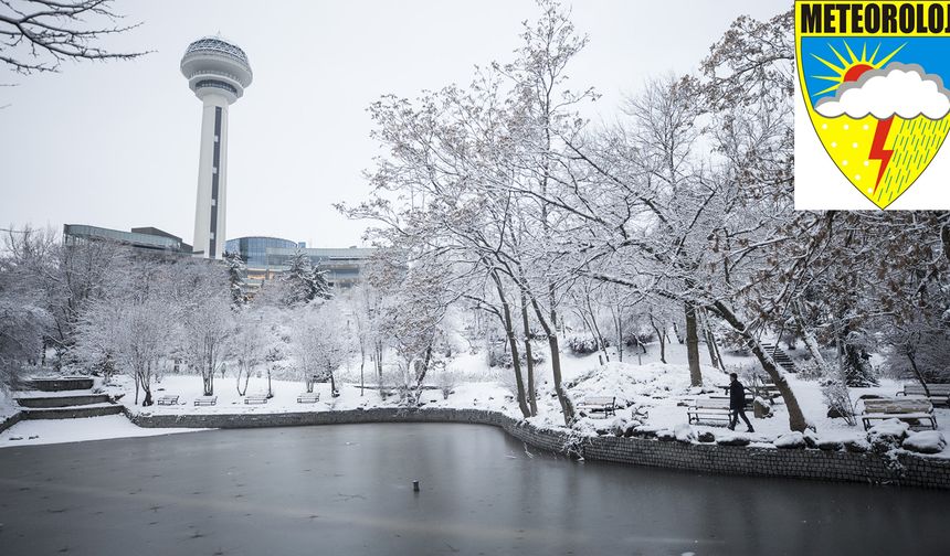 Meteoroloji Ankara 13 Ocak hava durumu: Hava 0 derecenin altında