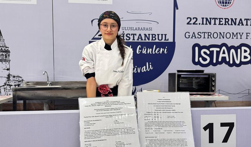Ankara gururlandırdı: Uluslararası Gastronomi Yarışması'nda madalya yağmuru
