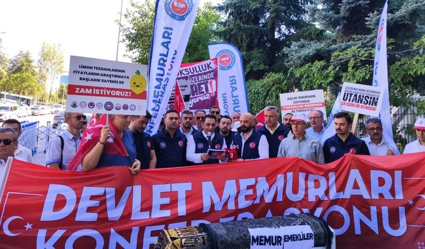 Adres değişti: Memurlar Hazine ve Maliye Bakanlığı önünde toplanacak