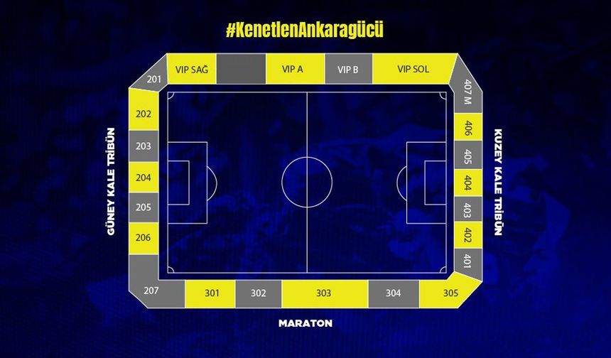 Ankaragücü’nde kağıt bilet satışına sınırlama getirildi
