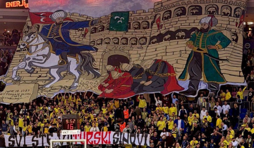 Fenerbahçe Beko'dan Partizan'a tarihi mesaj: Hepiniz Türk'ün hayallerisiniz!