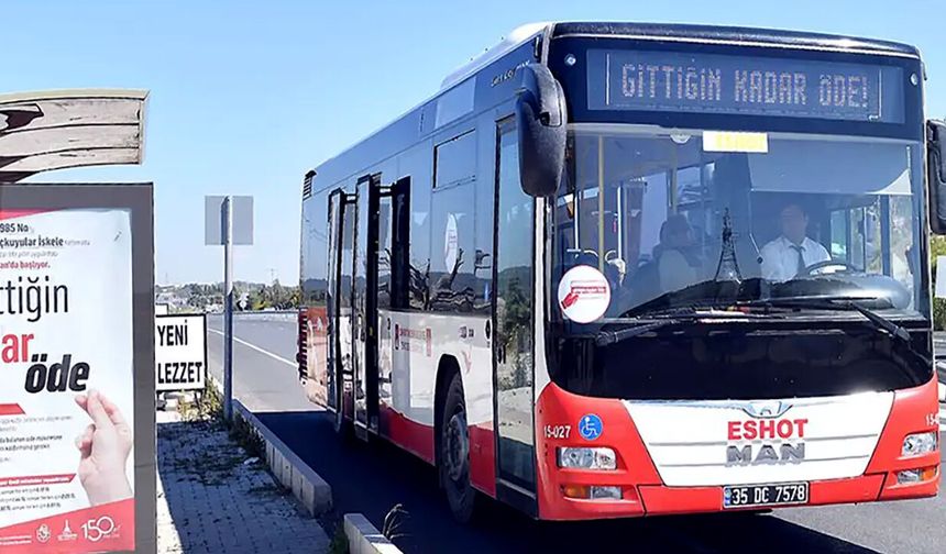 İzmir’de ESHOT’ta yeni düzenleme! Duraklar devre dışı bırakıldı