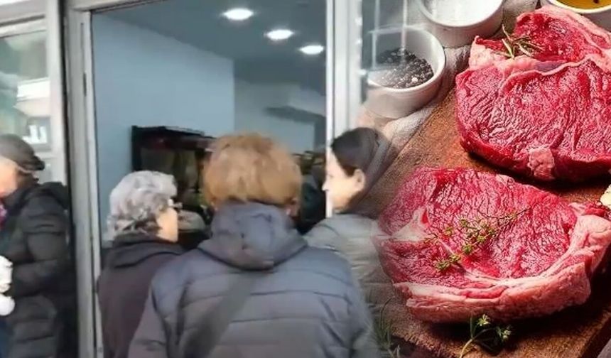 İzmir’de kıyma fiyatı bir ayda 100 TL arttı: Emekliler ucuz et için İZMAR kuyruğunda