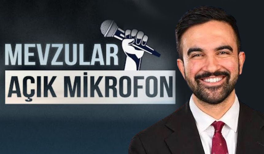 New York’un ilk Müslüman Belediye Başkanı Mamdani Açık Mikrofon'da