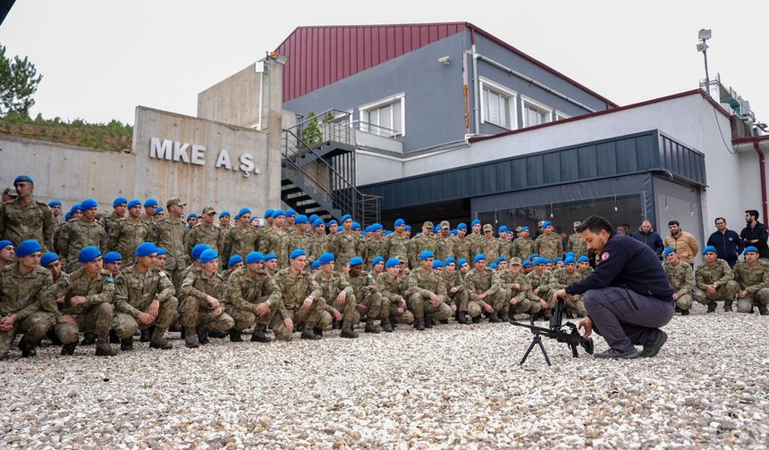 Subay adayları o tesislere girdi: Savunmanın merkezi yakından incelendi