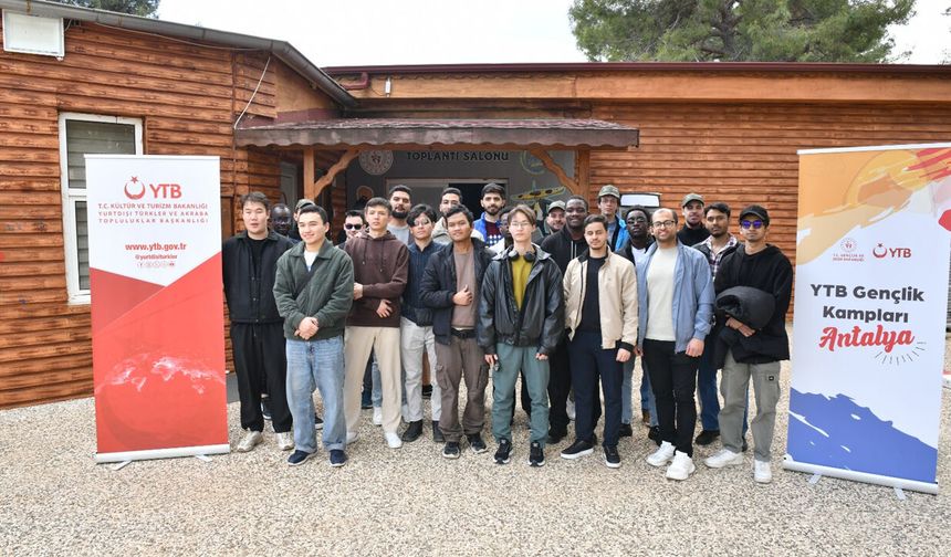 YTB Gençlik Kampı başladı: Dünyanın dört bir yanından gençler Antalya’da!