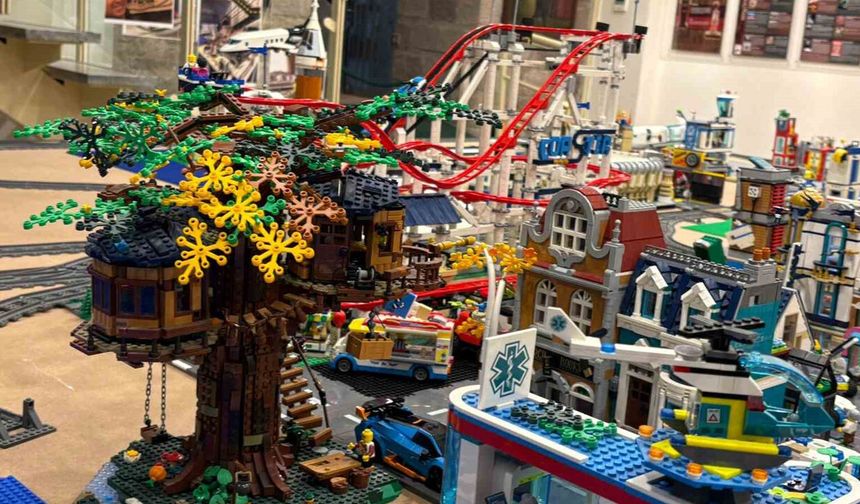 12 yaşındaki Batu’nun “lego şehri” Rahmi M. Koç Müzesi'nde sergileniyor