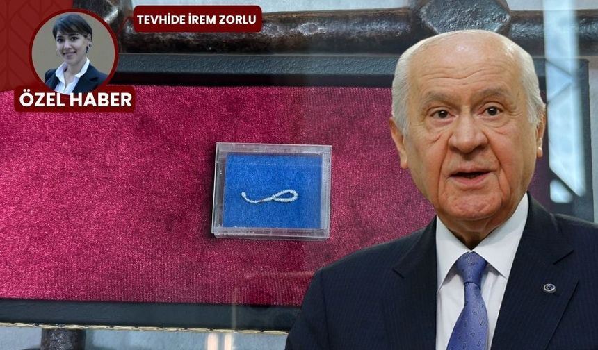 Ne fiyat biçilebiliyor ne de benzeri var: Guinness yolundaki o tesbih Bahçeli’de!