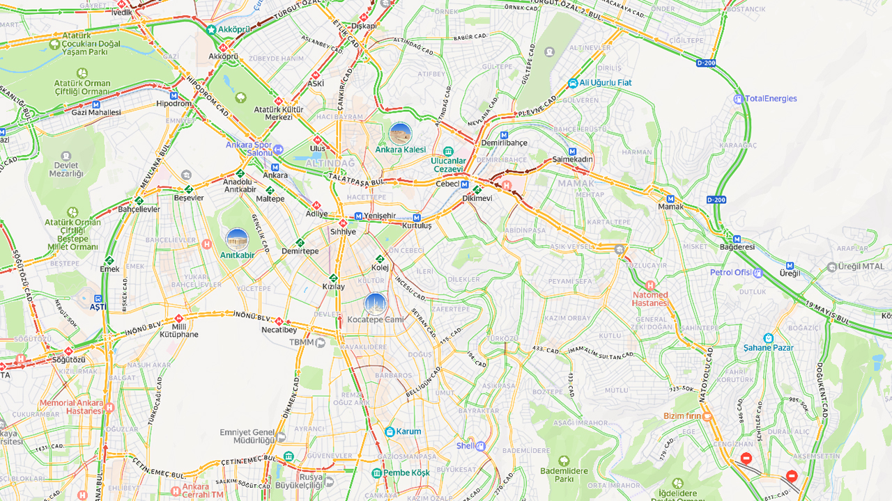 17 Şubat Ankara Trafik