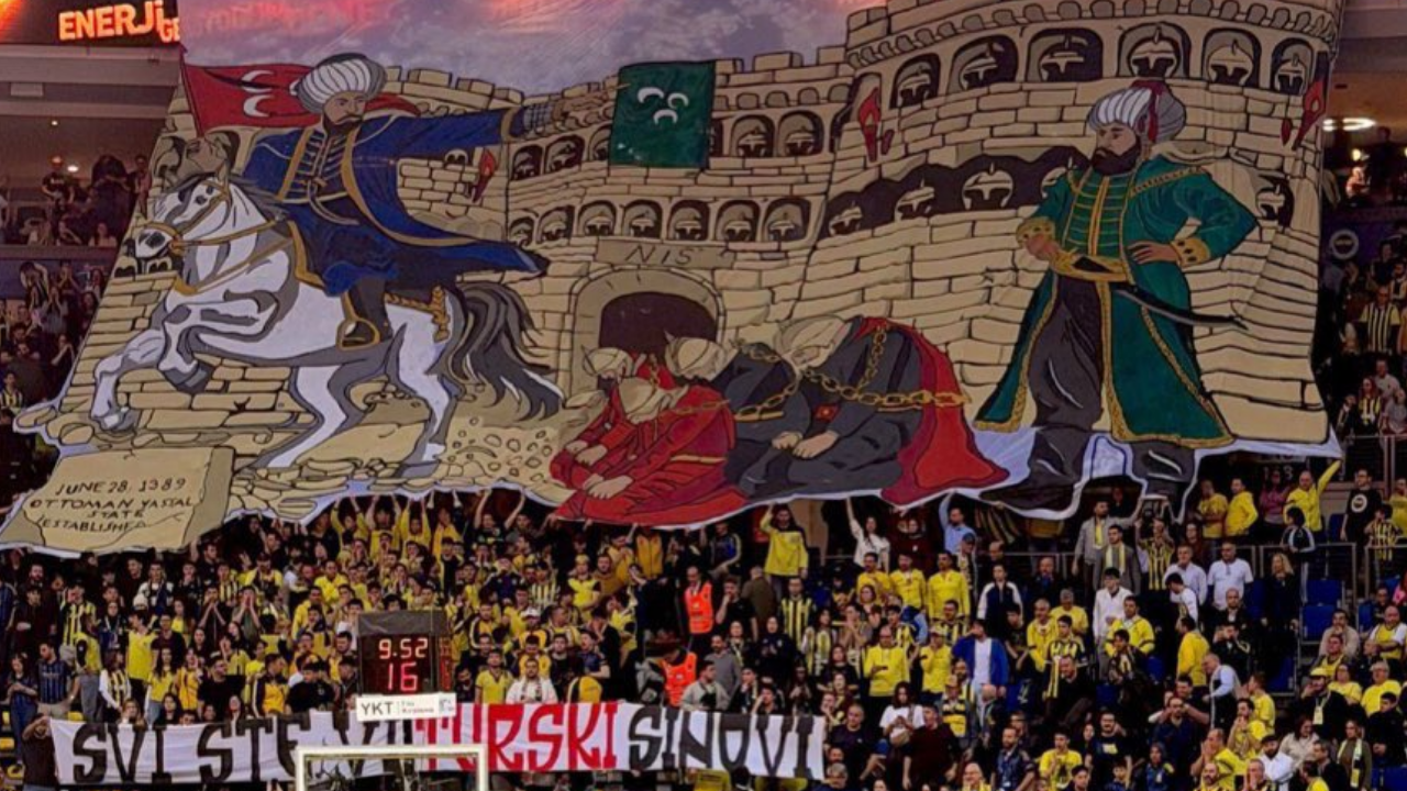 Fenerbahçe Beko'dan Partizan'a tarihi mesaj: Hepiniz Türk'ün hayallerisiniz!