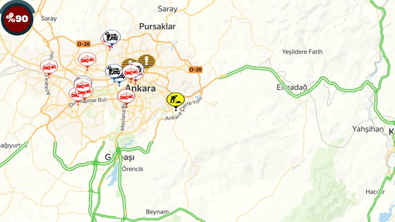 Ankara 20 Şubat Trafik-1