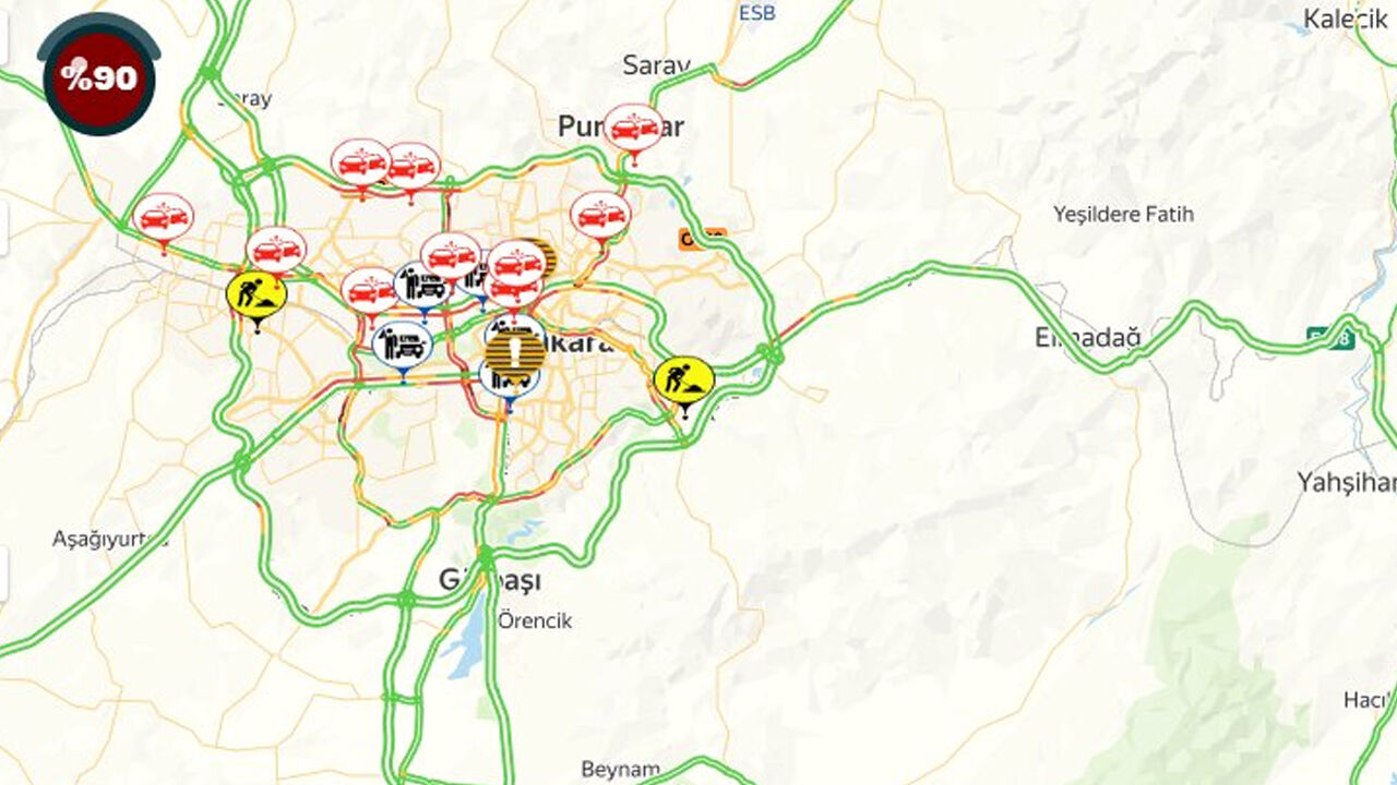 Ankara 2 Mart Trafi̇k