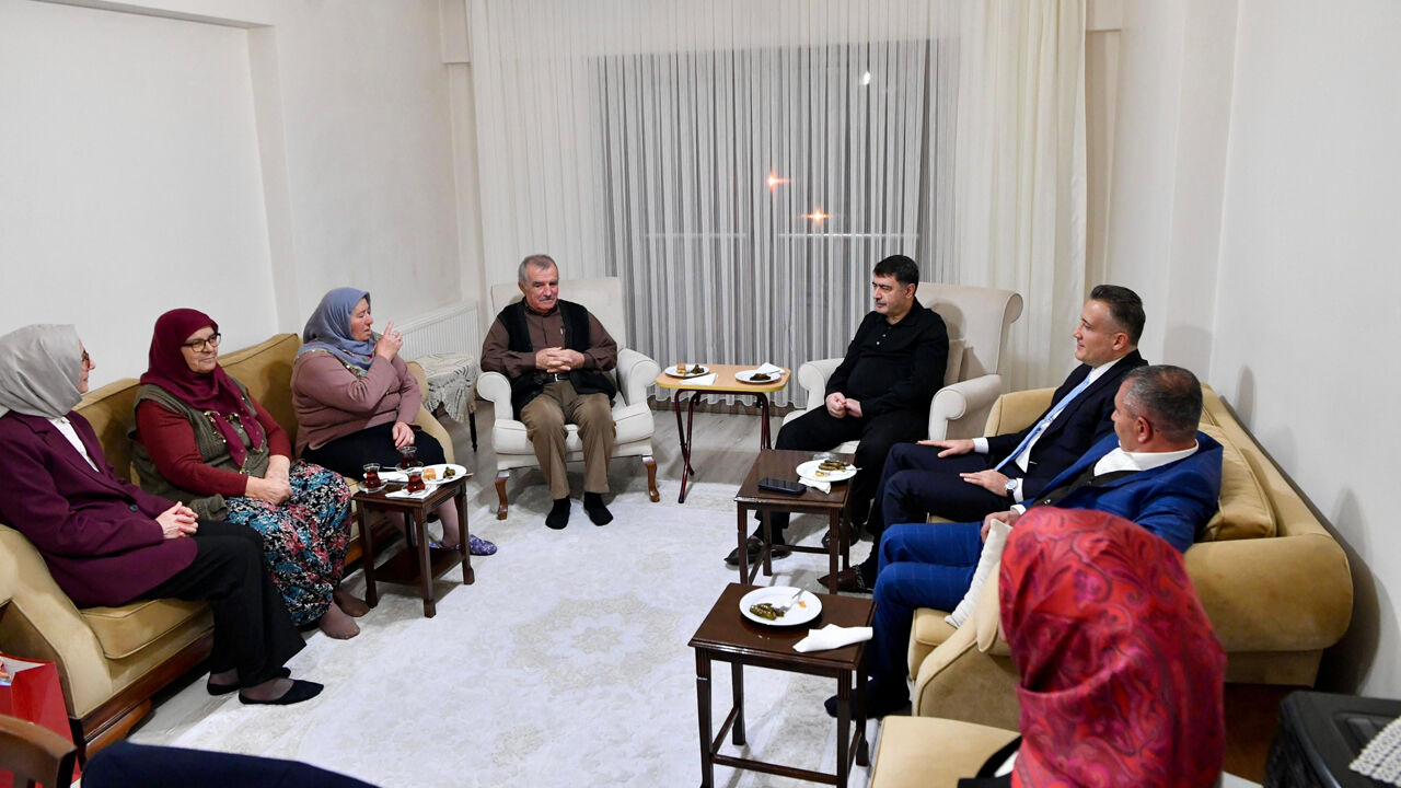 Ankara Vali Şehit Ziyareti