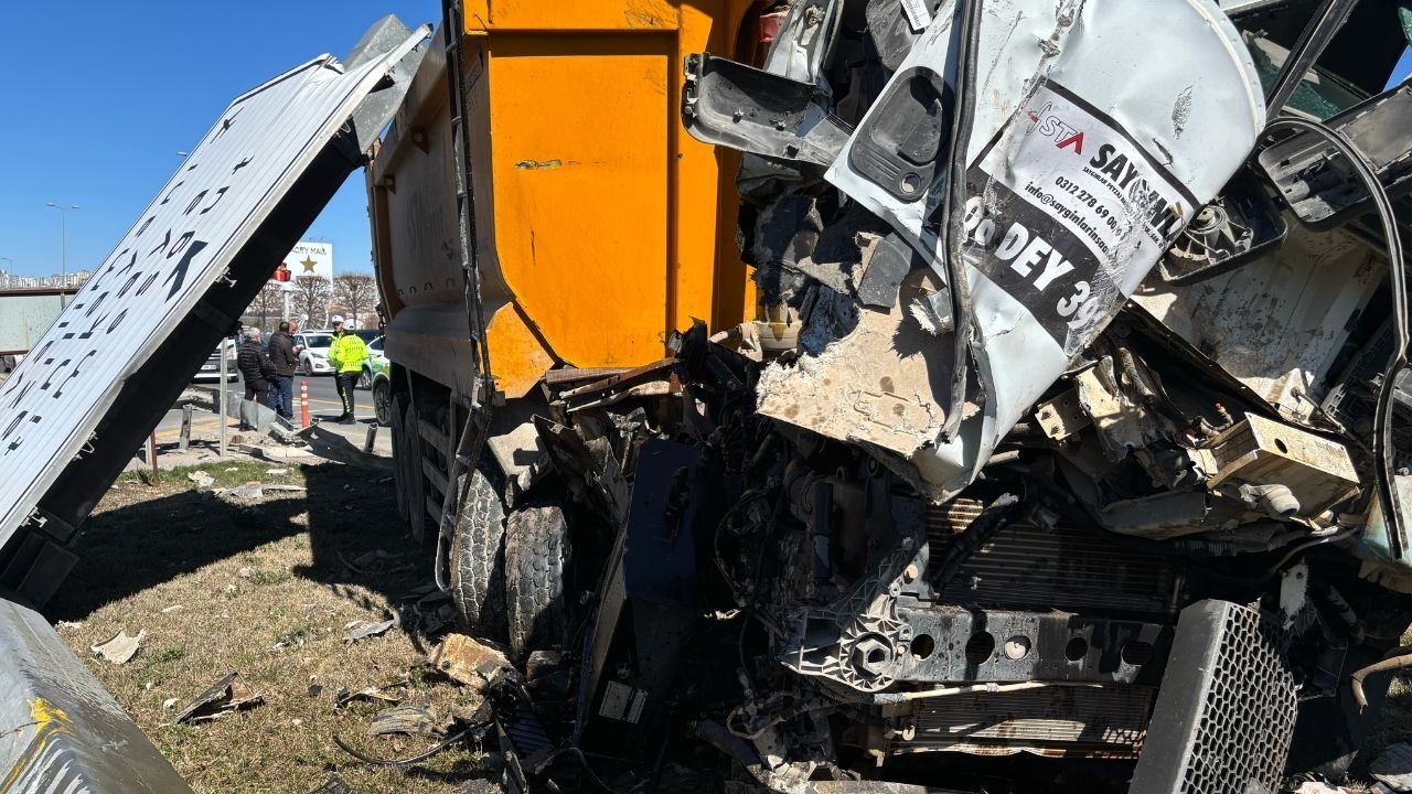 Ankara’da Kaza Emniyet Kemeri Sürücüyü Kurtardı Haber Içi 2