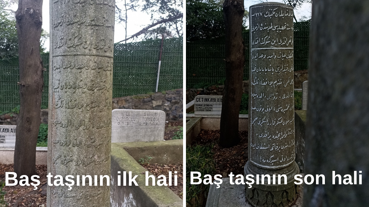 Baş Taşının Ilk Hali