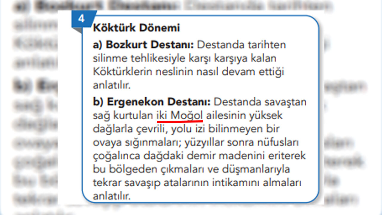 Meb Ergenekon Destanı Moğol Ifadesi