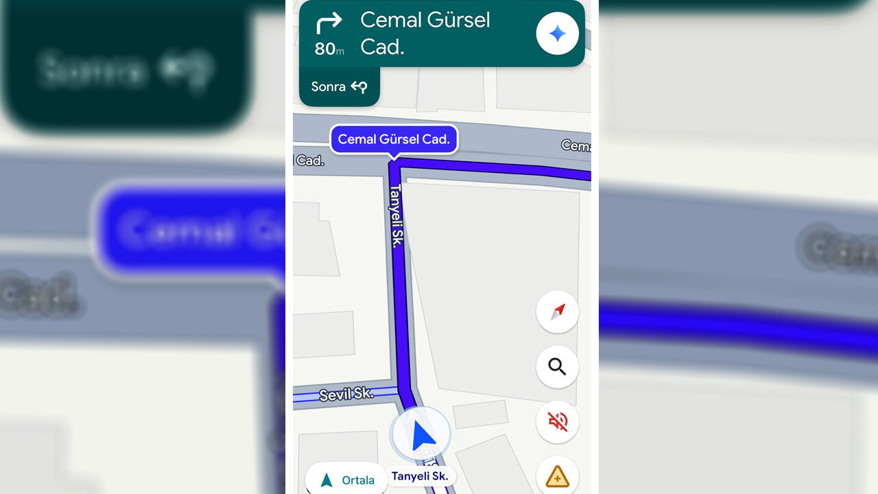Navigasyon Ters Yön