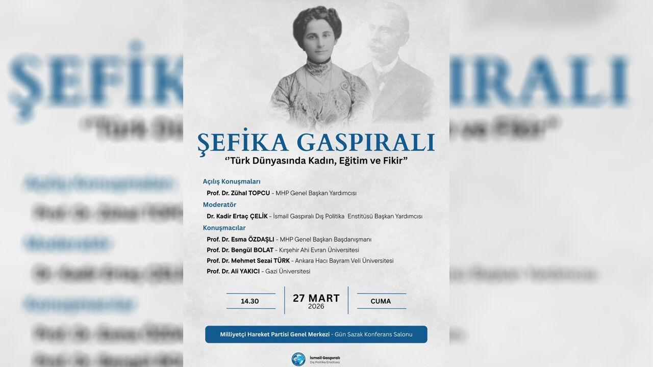 Şefika Gaspıralı Ankara Panel