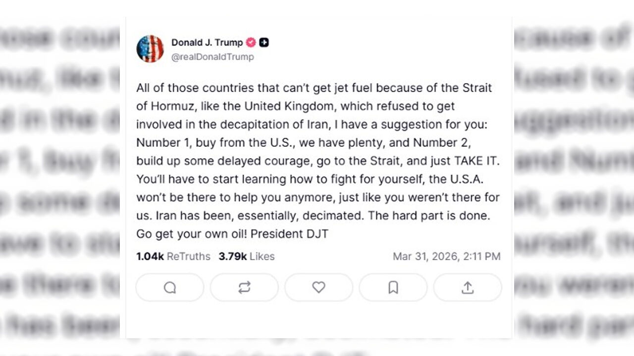 Trump Açıklama Petrol