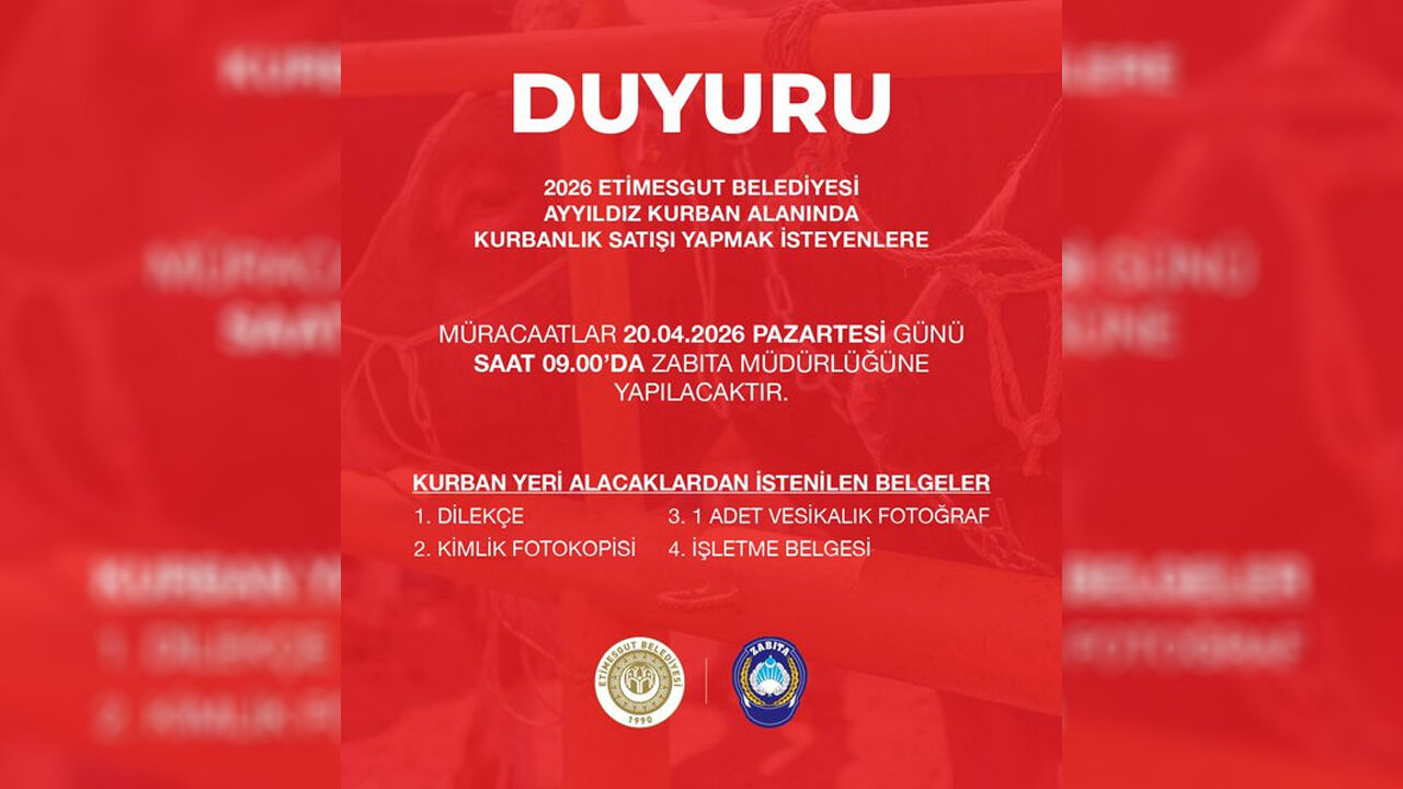 Ayyildiz Kurban Alani Başvuru