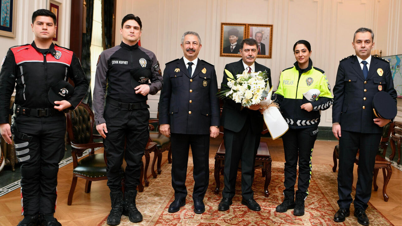 Emniyet Vali Şahin Ziyaret