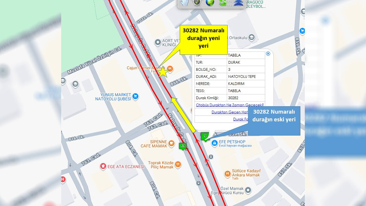 Natoyolu 30282 Durak